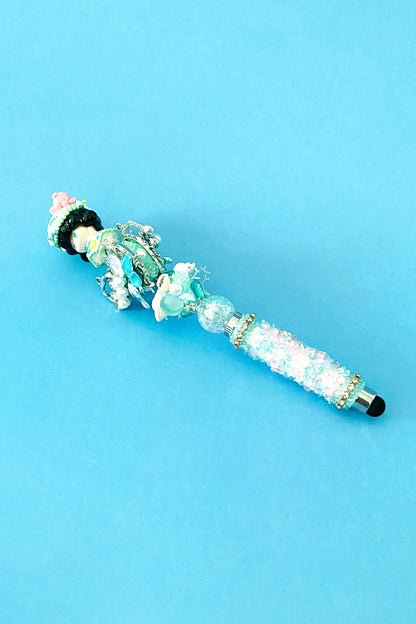 Stylo tactile "POP BEAN" de l'atelier de HanWen - Fille de la mer - HanWen Shop