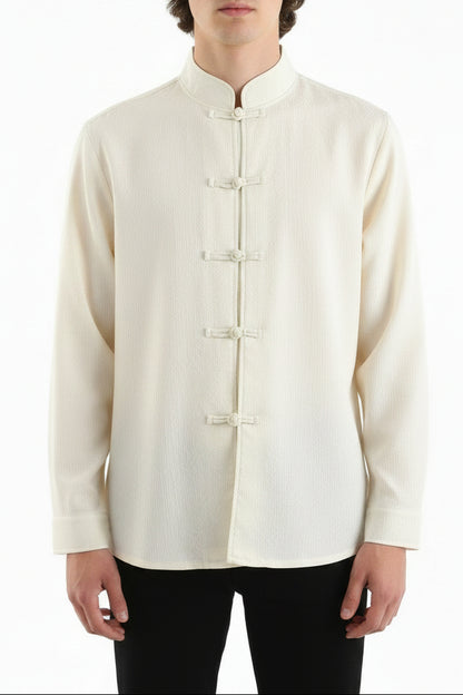 Tangzhuang du Hanfu moderne - Chemise Style Vintage - HanWen Shop