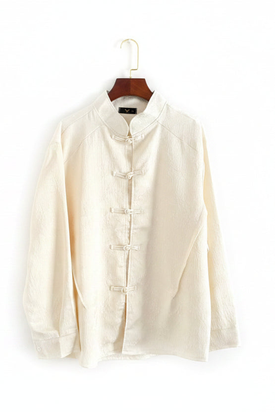 Tangzhuang du Hanfu moderne - Chemise Style Vintage - HanWen Shop