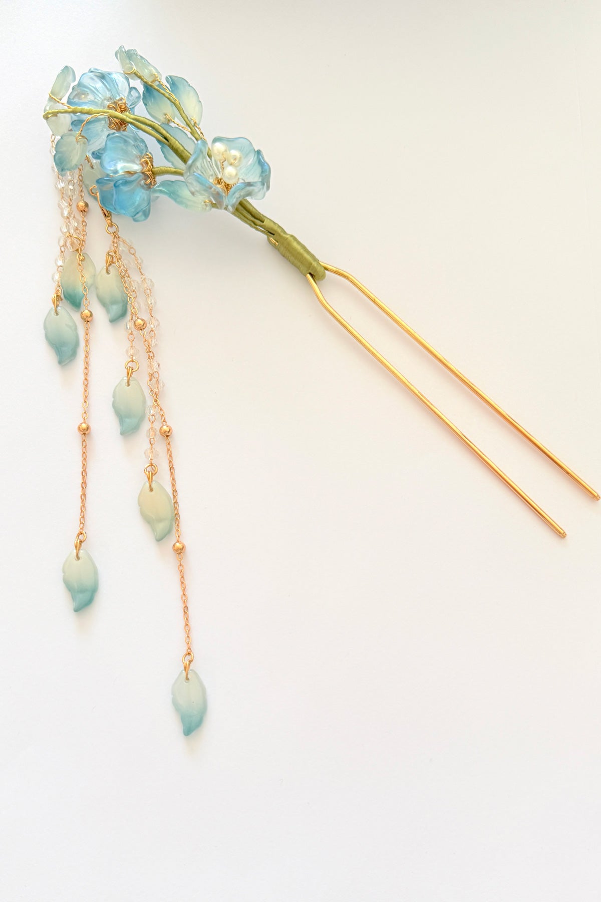Épingle à cheveux en forme de U - Les Cieux d'azur - HanWen Shop