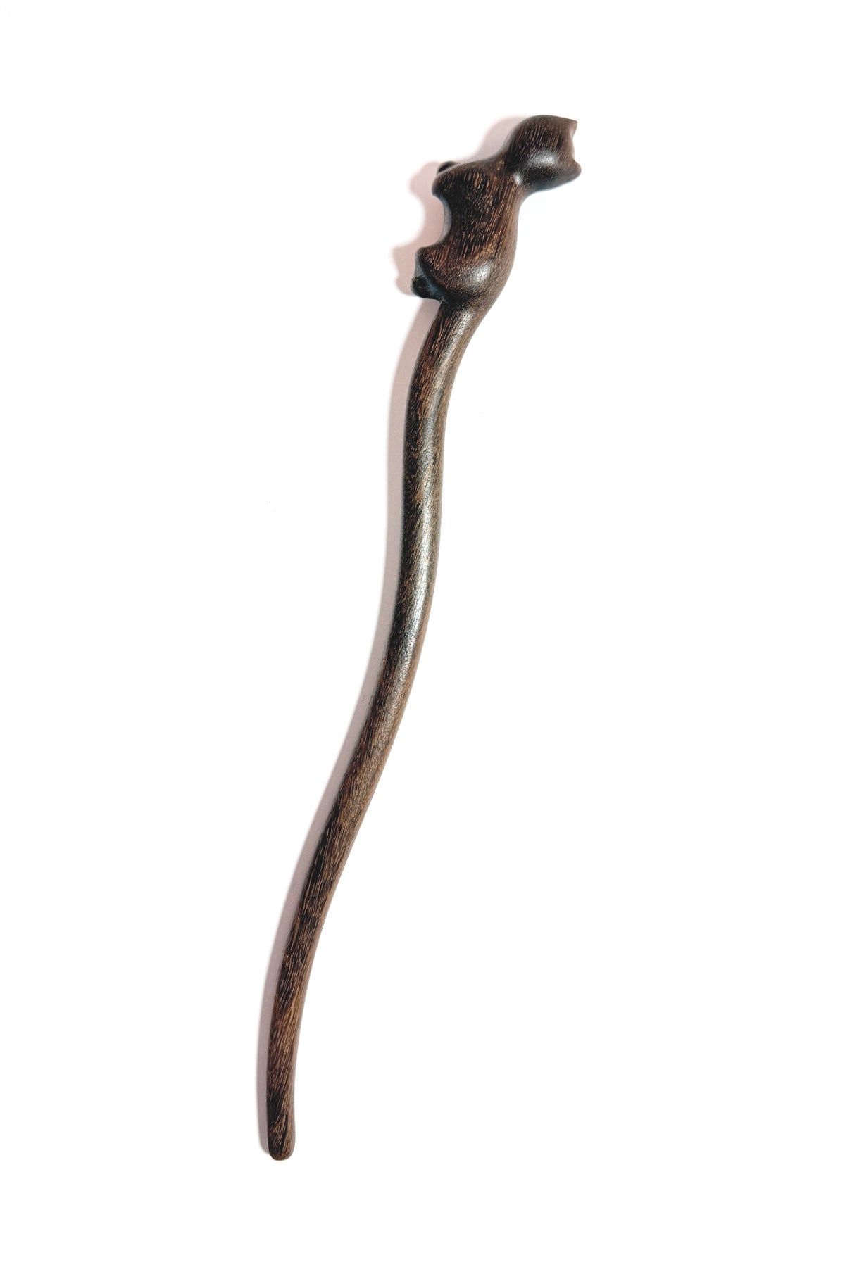 Épingle à cheveux en bois de santal doré – collection classique - HanWen Shop