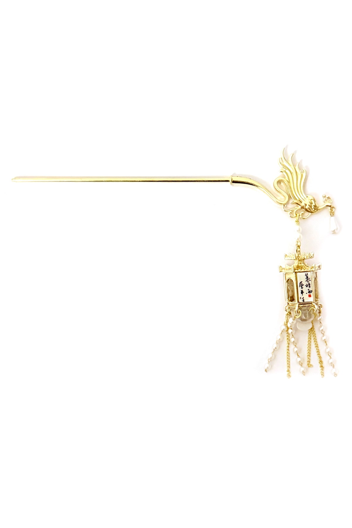 Épingle à cheveux phénix avec lumière LED – Lanterne du Palais - HanWen Shop