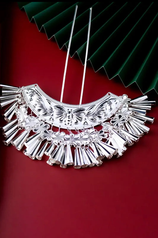 Épingle à cheveux en forme de U - L'ethnie Miao - HanWen Shop