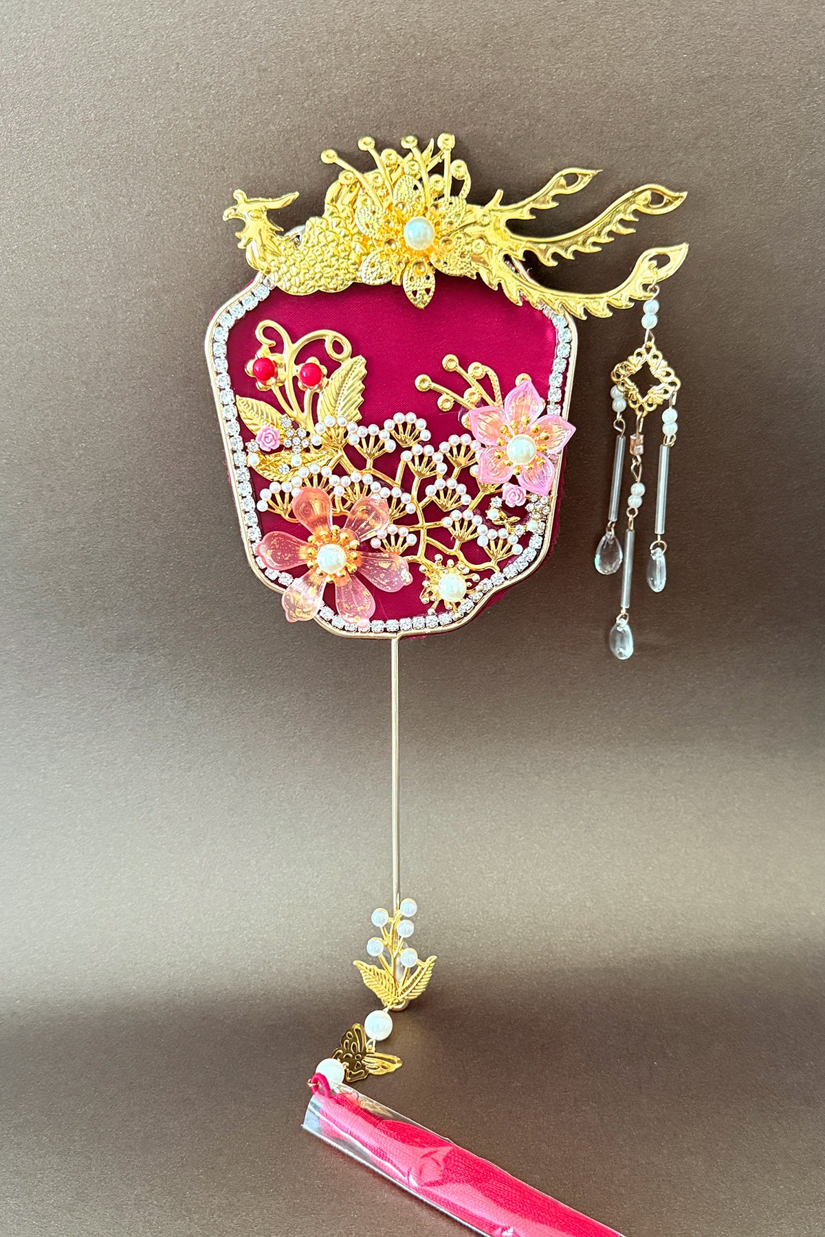 Éventail de mariage traditionnel chinois - “Xi Shan” - HanWen Shop
