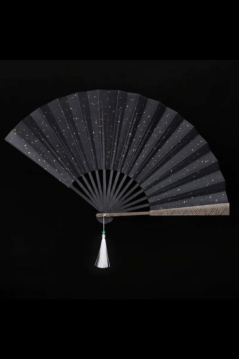Éventail pliant de taille moyen - Collection classique - HanWen Shop