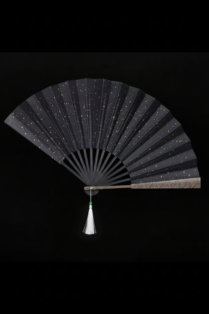 Éventail pliant de taille moyen - Collection classique - HanWen Shop