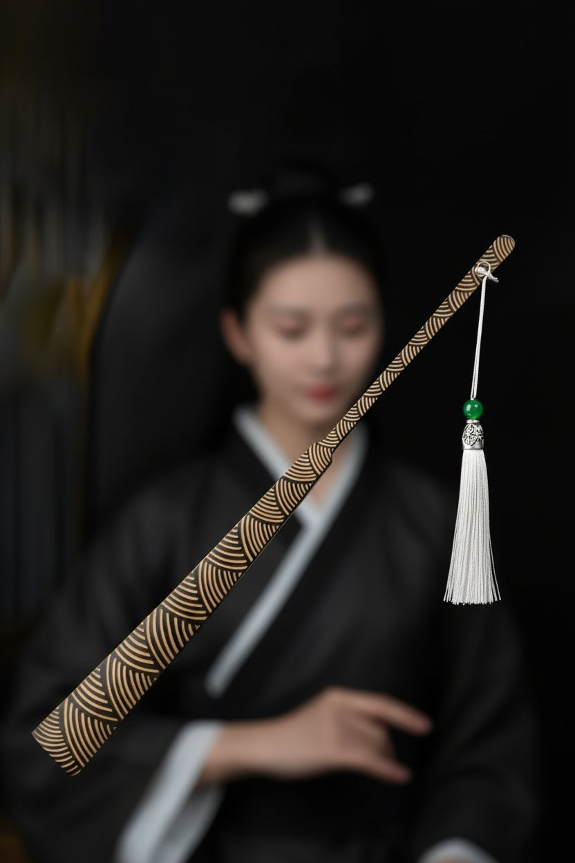 Éventail pliant de taille moyen - Collection classique - HanWen Shop