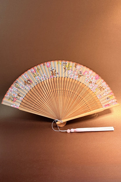 Éventail pliant de taille petite - Collection vintage - HanWen Shop