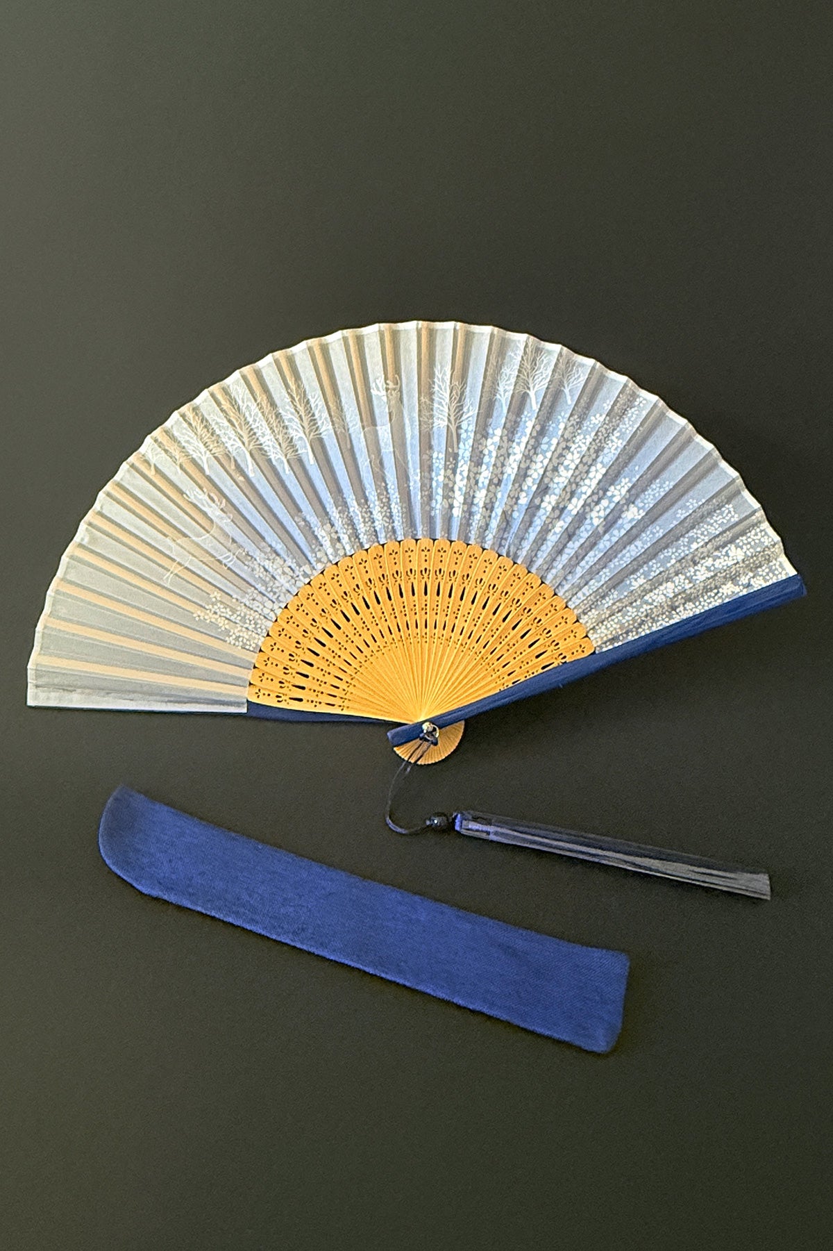 Éventail pliant de taille petite - Collection Éclatante