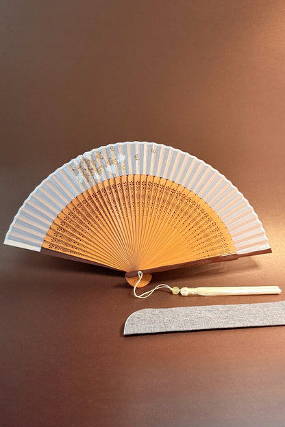 Éventail pliant de taille petite - Collection Éclatante
