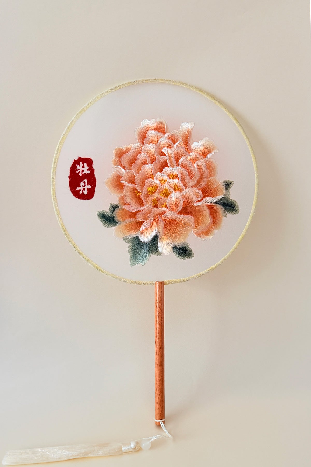 Éventail de soie - En rond - HanWen Shop