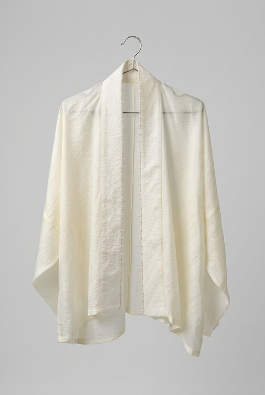 Ensemble Hanfu moderne style Song en Tencel - veste et débardeur - HanWen Shop
