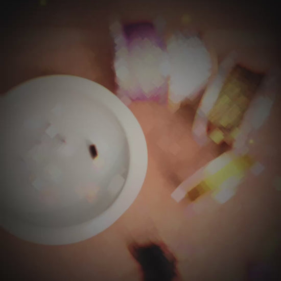 Pendentif de sac avec perles en céramique fait main et personnalisable - "Sérénité Tibétaine" - HanWen Shop