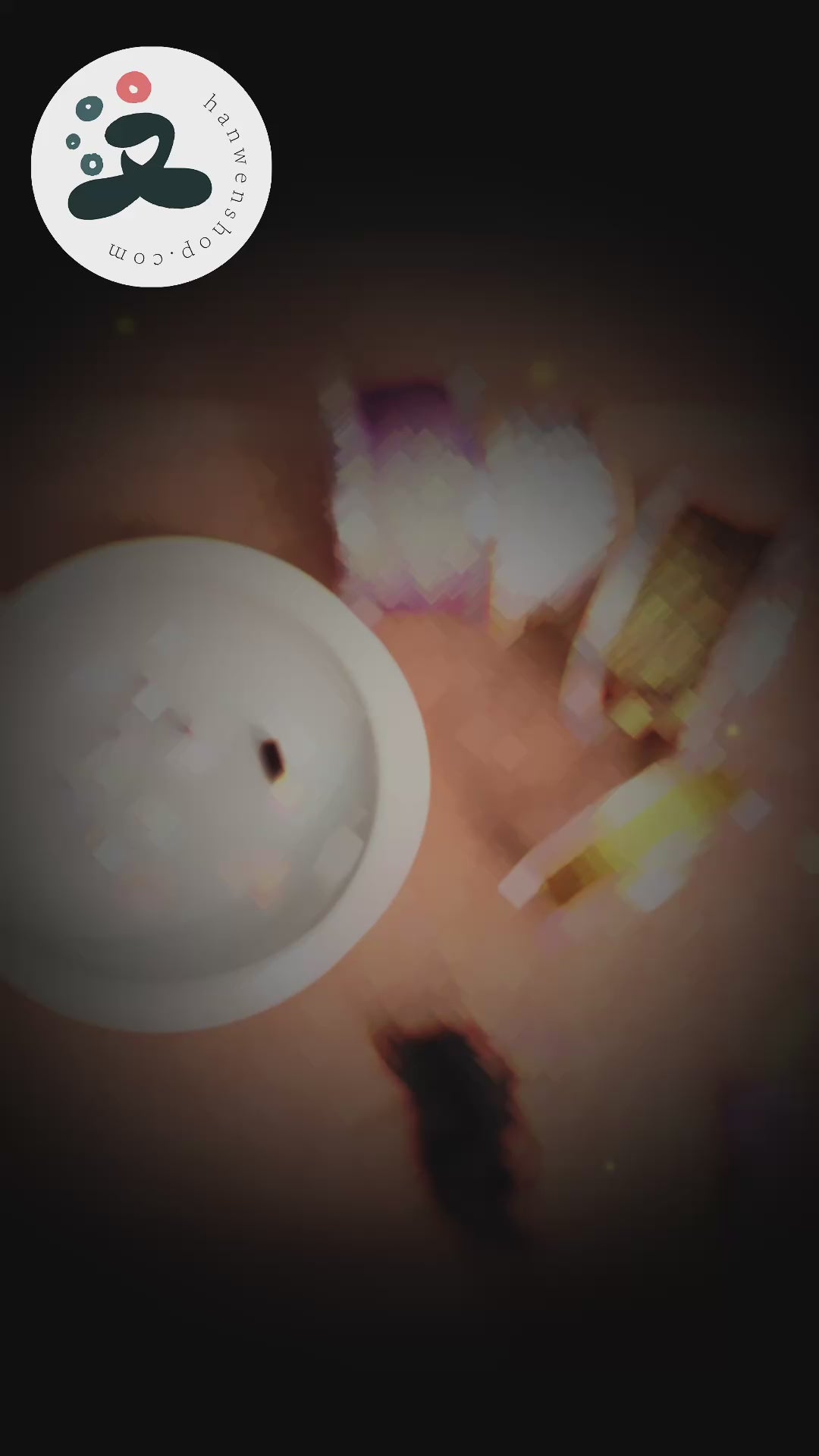 Pendentif de sac avec perles en céramique fait main et personnalisable - "Sérénité Tibétaine" - HanWen Shop