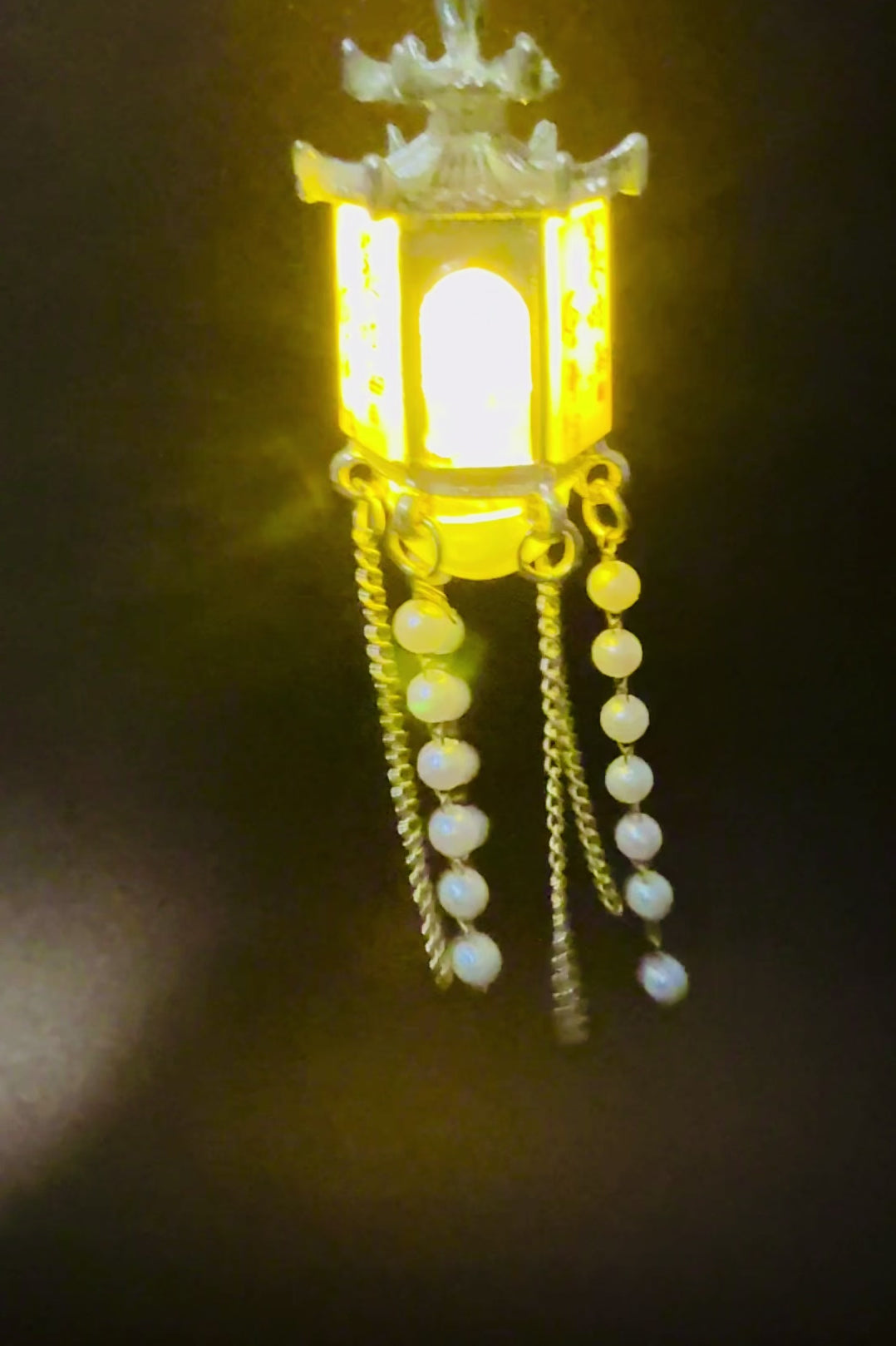 Épingle à cheveux phénix avec lumière LED – Lanterne du Palais - HanWen Shop