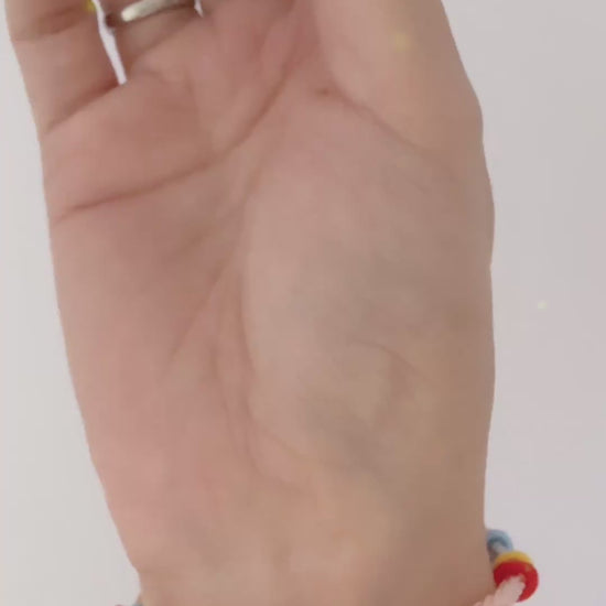 Bracelet tressé porte-bonheur fait main - aux couleurs des 12 signes du zodiaque - Taureau - Hanwen Shop