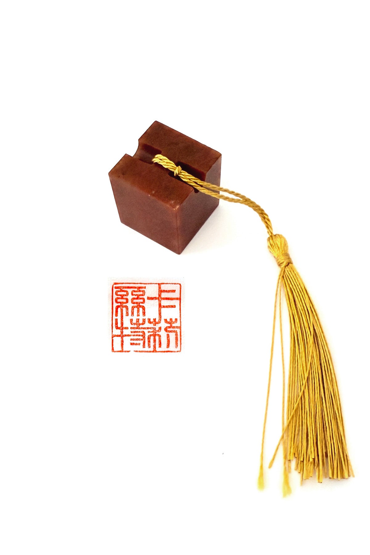Sceau chinois personnalisé unique - Forme de cadenas - HanWen Shop