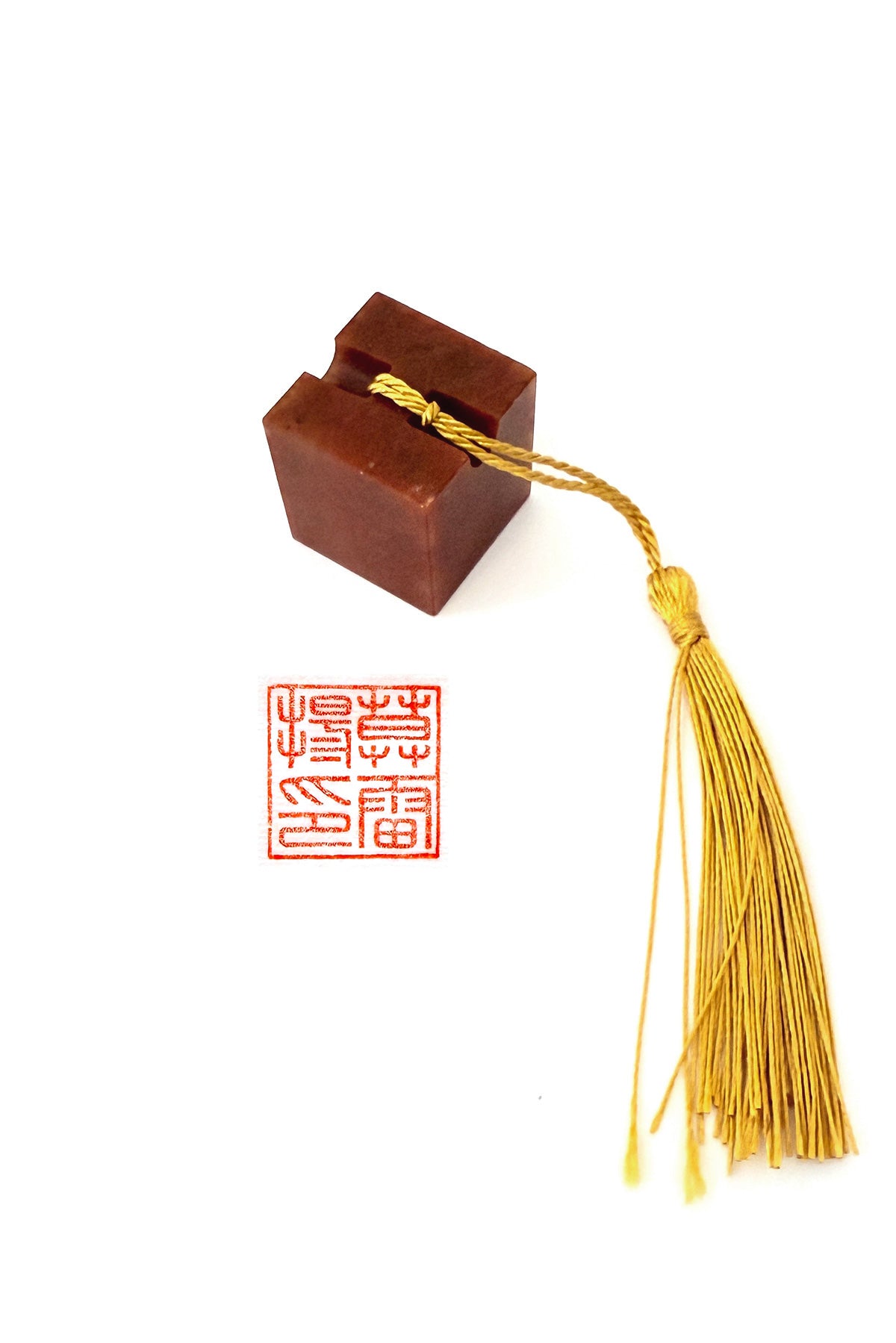 Sceau chinois personnalisé unique - Forme de cadenas - HanWen Shop